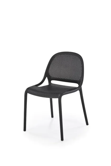 Halmar Černá židle K532