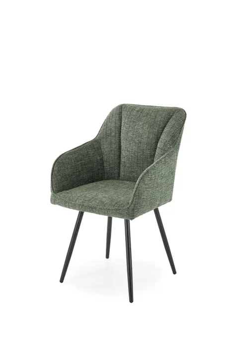 Halmar K576 - olivová otočná jídelní židle