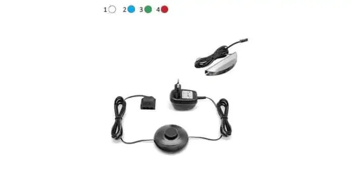 Halmar LED osvětlení – zelené podbarvení