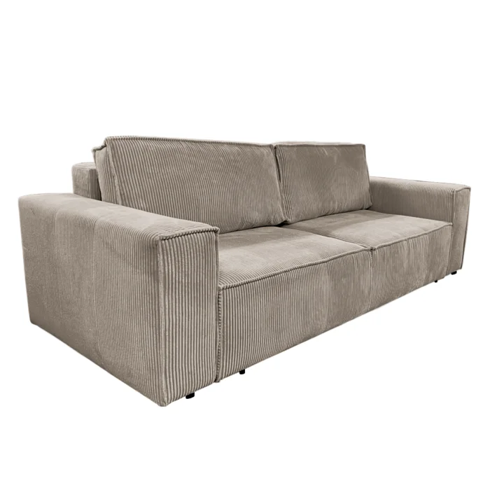 HARPERA BIG SOFA Rozkládací pohovka šedobéžová Taupe