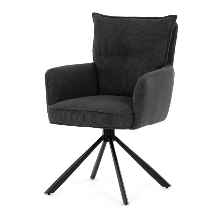 HC-X1128 GREY2 otočná jídelní židle