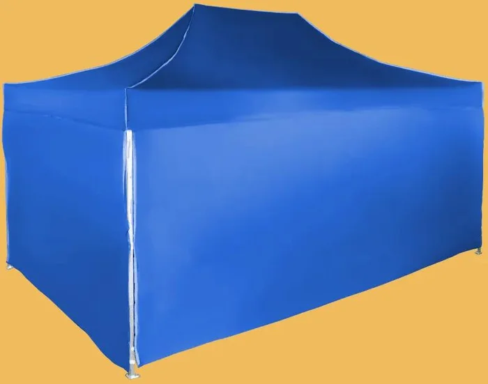 Hliníkový nůžkový stan 3x4,5 m s bočními plachtami