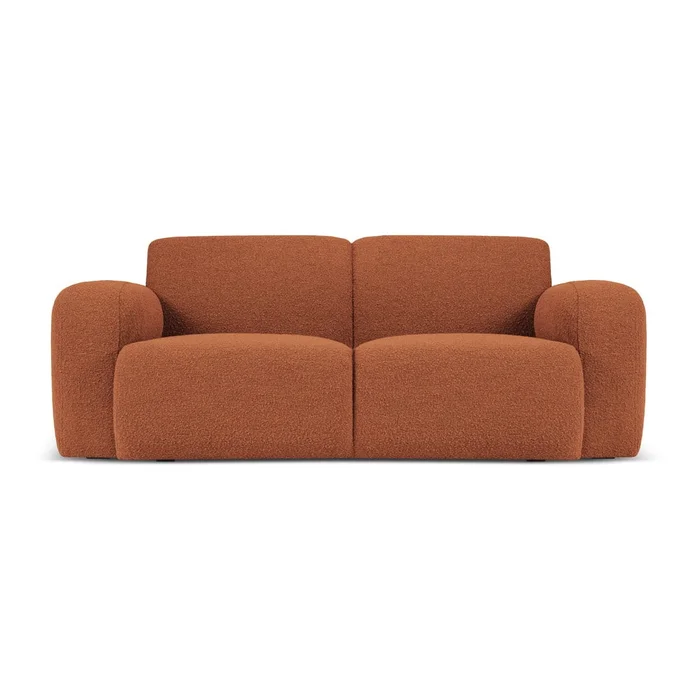 Hnědá bouclé pohovka 170 cm Molino