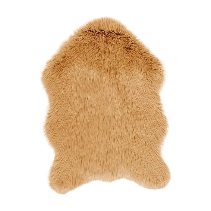 Hnědá umělá kožešina Tiseco Home Studio Sheepskin 60x90 cm