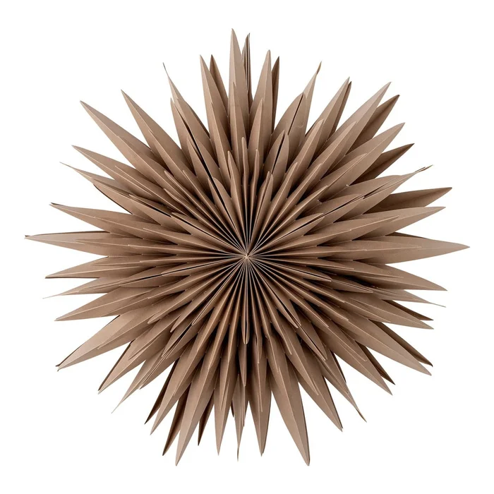 Hnědá závěsná světelná dekorace Elijas, 50 cm