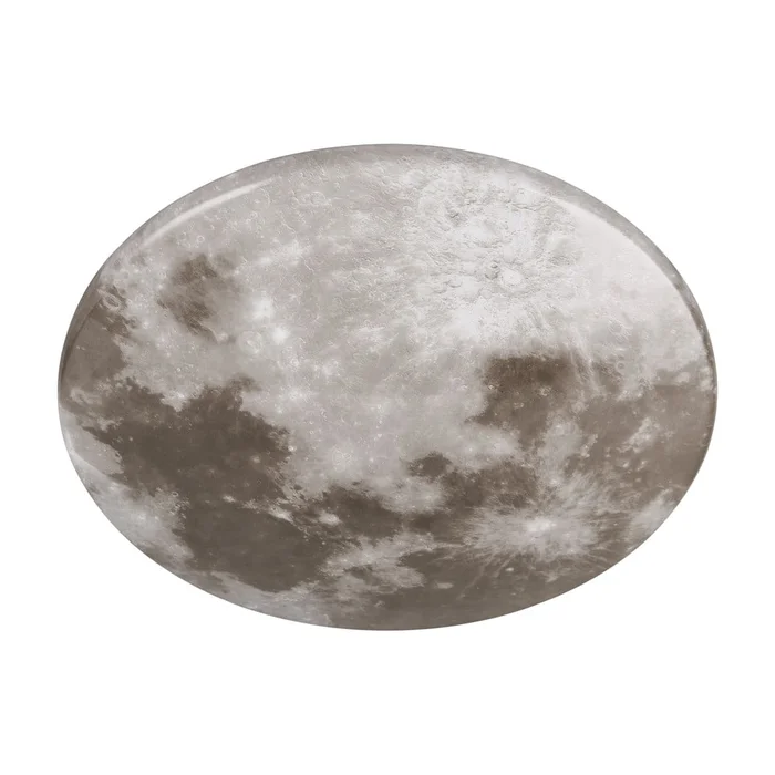 Hnědé LED stropní svítidlo Moonika 37 cm