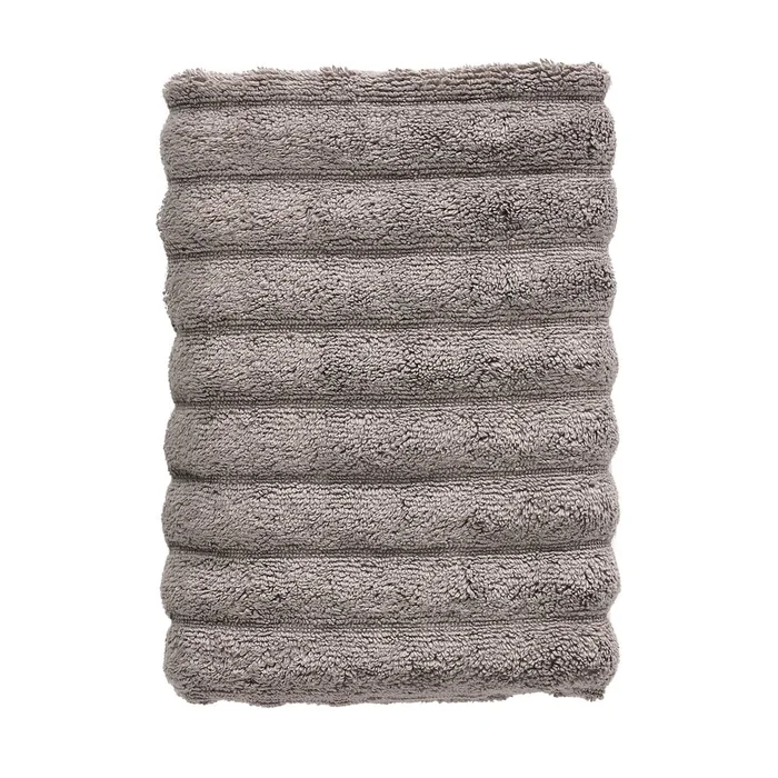 Hnědý bavlněný ručník 50x100 cm Inu