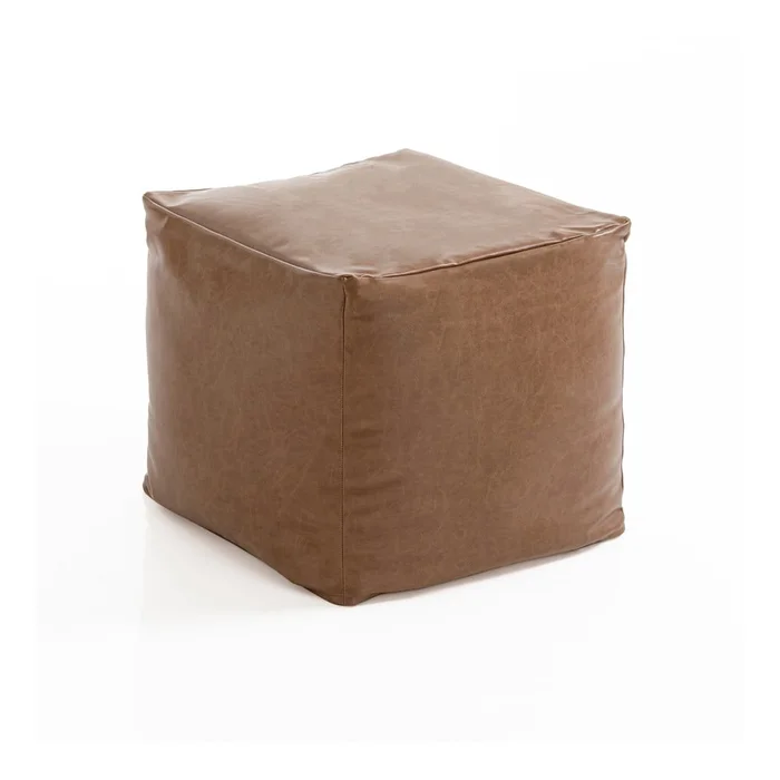Hnědý sedací puf Tomasucci Soko 45 cm