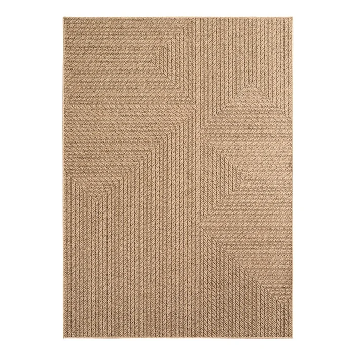 Hnědý venkovní a vnitřní koberec 120x170 cm Timber