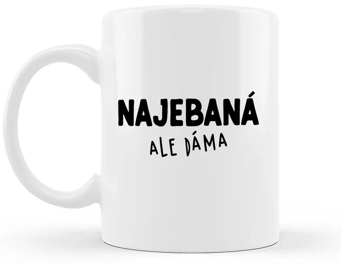 Hrneček Najebaná, ale dáma 330 ml
