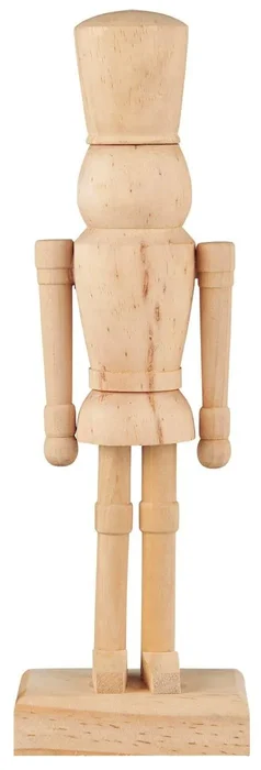 IB Laursen Dřevěný vánoční louskáček NUTCRACKER SQUARE
