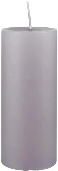 IB Laursen Fialová Sloupová Svíčka Dusty Lilac 15 cm