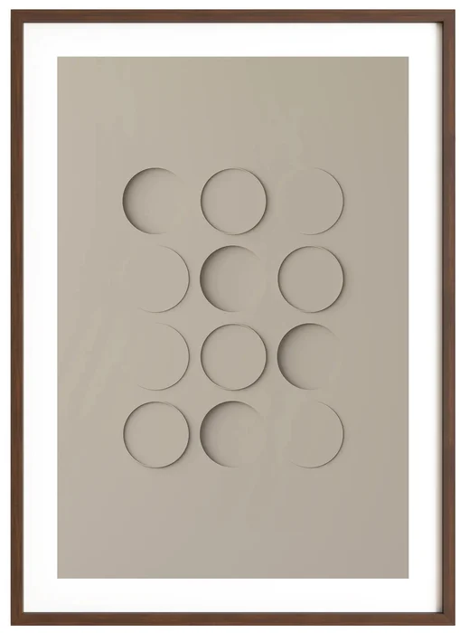 Idealform Poster no. 3 Shadow Smokey Taupe