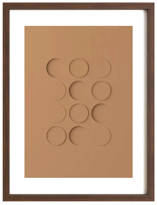 Idealform Poster No. 3 Shadow Terracotta 300x400 mm