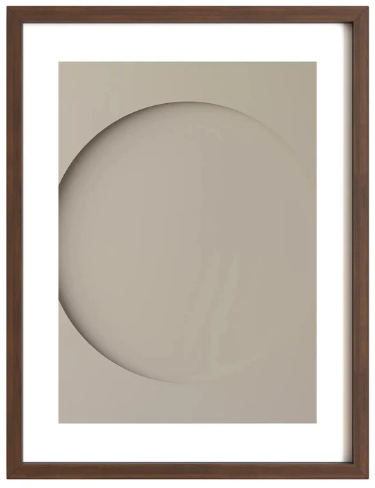 Idealform Poster No. 5 Kruh Smokey Taupe 30x40 cm