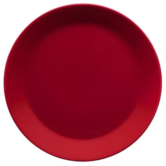 Iittala Talíř Teema 21 cm Červený