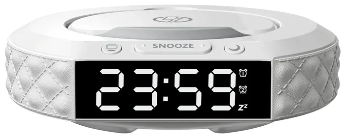 Immax CLOCK Multifunkční Stolní Hodiny s Bezdrátovou Nabíječkou 3v1