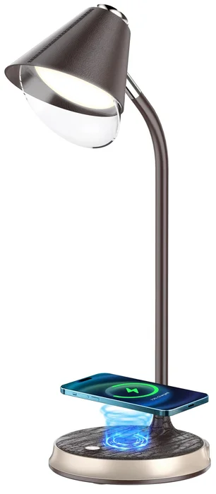 Immax FINCH LED stolní lampička s Qi nabíjením a nastavitelým světlem
