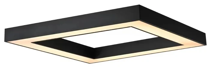 Immax NEO CANTO Slim Smart LED Stropní Svítidlo 80x80cm 60W Černé Zigbee 3.0