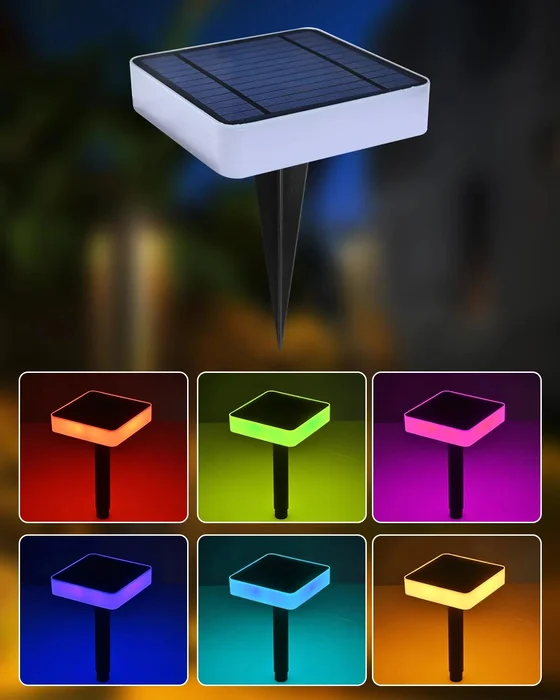Immax NEO LITE SQUARE - Chytré solární LED osvětlení s RGB a Bluetooth