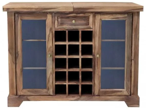 Indická barová skříň z palisandru 120x90x50