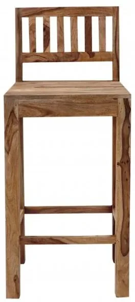 Indická barová židle z palisandru 45x105x45 cm