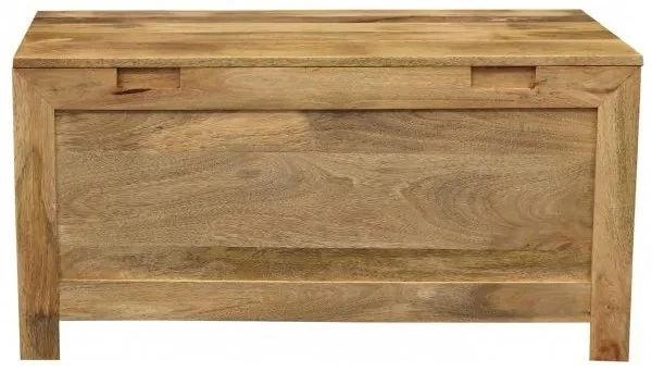 Indická dřevěná truhlice Hina 90x45x45
