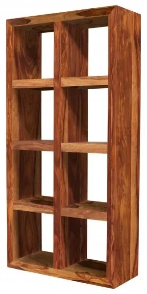Indická knihovna Gani z palisandru 90x180x35 cm