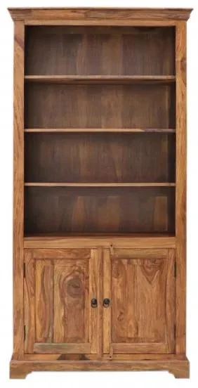 Indická knihovna z masivního palisandru 100x200x45 cm