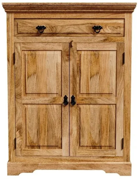Indická komoda Guru z masivu mango 90x120x45