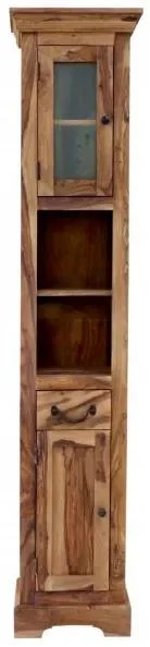 Indická koupelnová skříňka Jali 40x190x35 cm