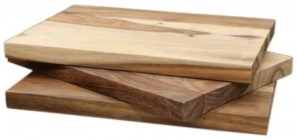 Indická krájecí deska z palisandru 35x25 cm