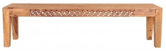 Indická lavice Mira 175x40 z palisandru