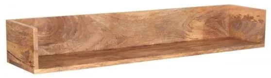 Indická police na zeď Gita 150x22 z mangového dřeva