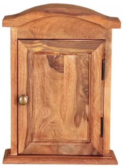 Indická skříňka na klíče Jali z palisandru