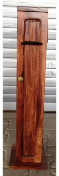 Indická skříňka na toaletní papír z palisandru