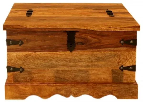 Indická truhlice Jali z palisandru 80x45x80 cm