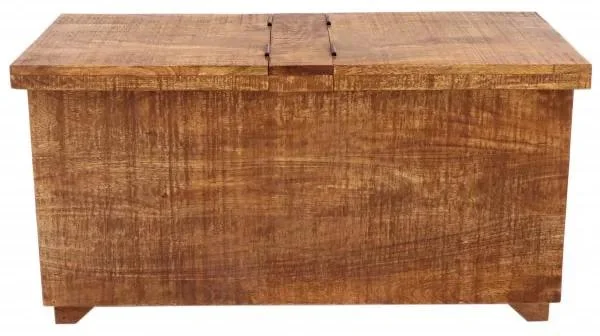 Indická truhlice z mango dřeva - Retro styl 90x45x45 cm