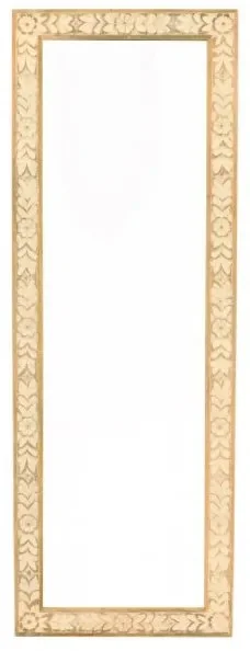 Indické zrcadlo Sita 60x170 cm z mango dřeva