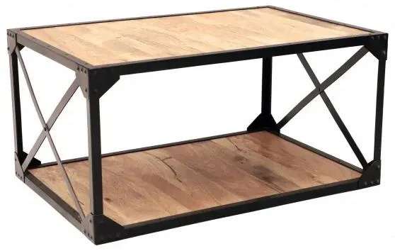 Indický konferenční stolek Gita z masivu mango