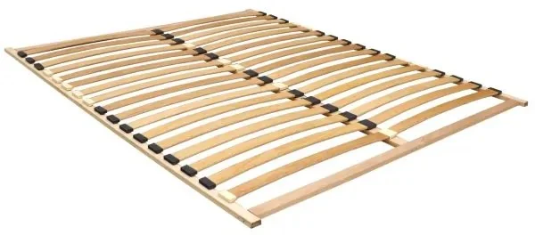 Indický lamelový rošt 140x200 cm březové dřevo