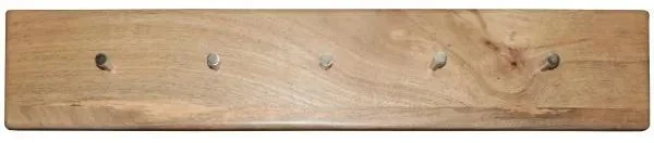 Indický mangový věšák Hina s 5 háčky