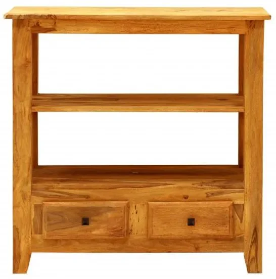 Indický masivní TV stolek Jali 90x90x35
