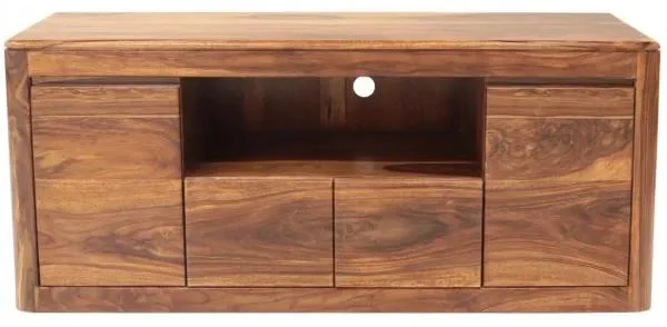 Indický masivní TV stolek Tina 140x60 cm