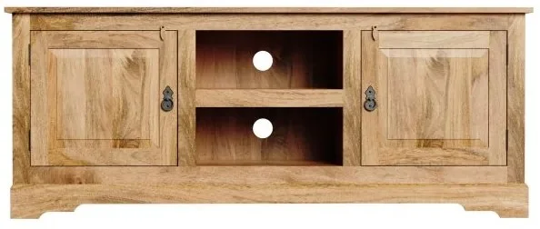 Indický TV stolek Guru z masivního manga 150x60x45 cm