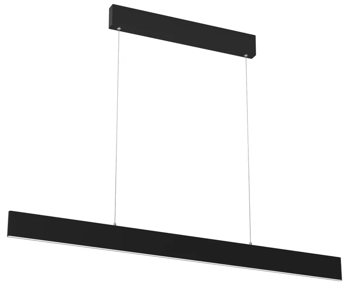 Inteligentní závěsné LED osvětlení Immax NEO LISTON, 118 cm, matná černá, Zigbee 3.0