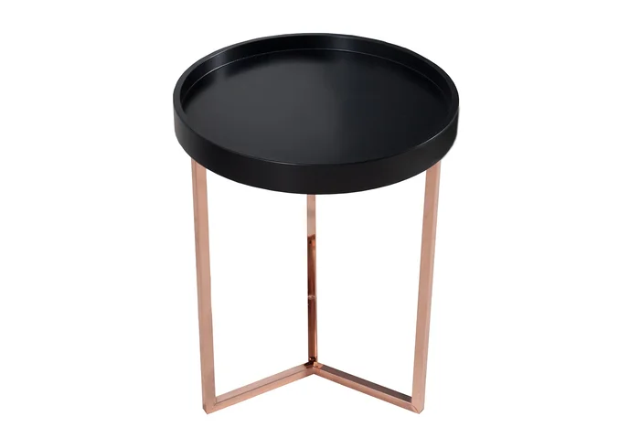 INVICTA INTERIOR Konferenční stolek modulární 40cm černá měď