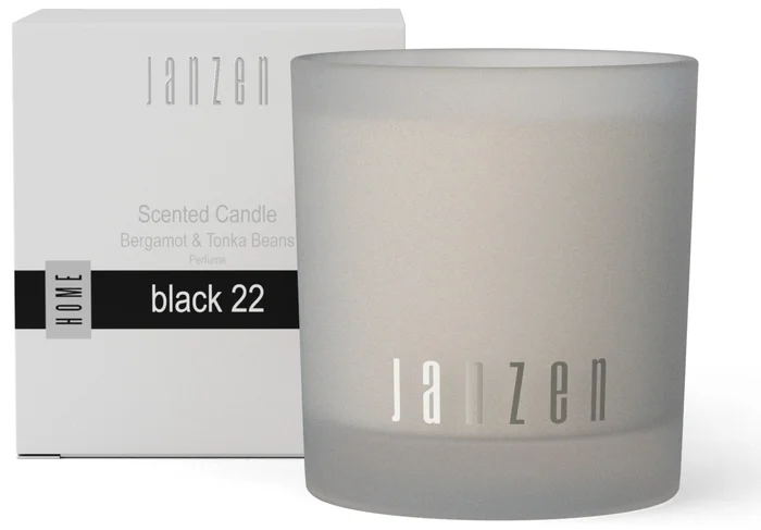 JANZEN Black vonná svíčka 210 g