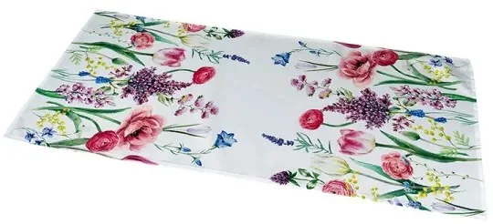 Jarní květinový ubrus 40x90 cm