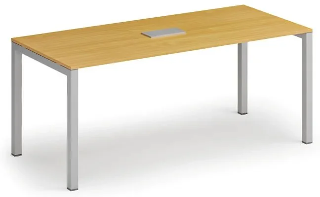 Jednací stůl PRIMO SQUARE 180x80 cm s zásuvkou TYP III